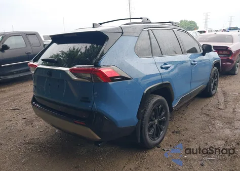 2022 Toyota Rav4 Hybrid Xse из США, поврежденный, VIN JTME6RFV7ND527447